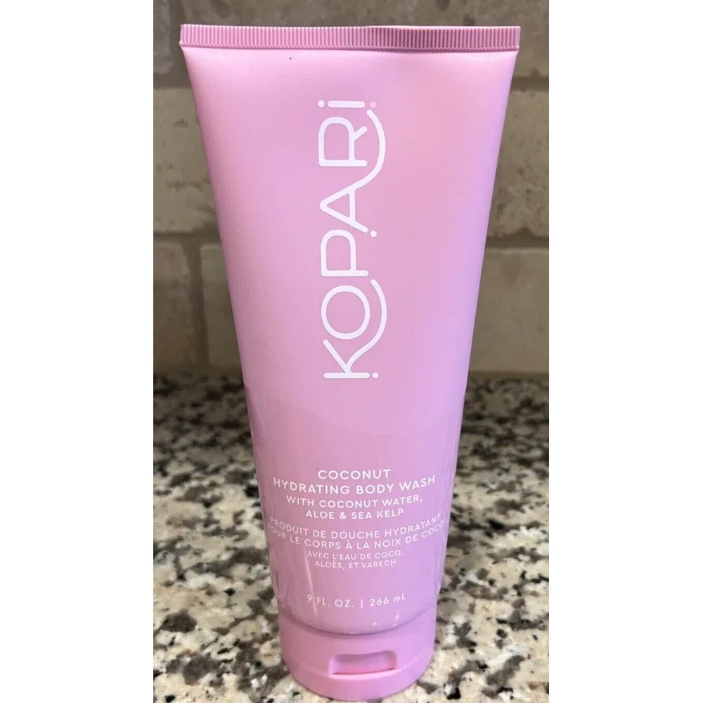New Kopari Coconut Hydrating Body Wash 9 Fl‎ Oz Full Size SEALED Cleanser Aloe